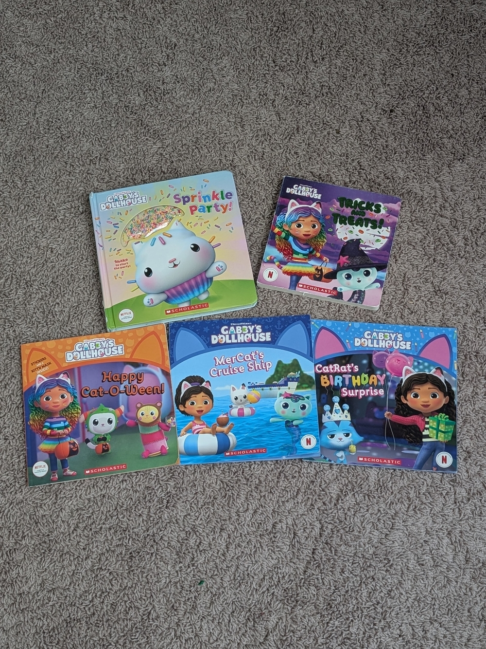 Gabby's Dollhouse Books